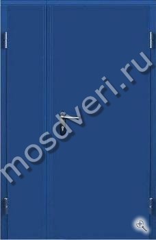 Дымогазонепроницаемая противопожарная дверь ДГН-07 - купить от производителя Мосдвери Дымогазонепроницаемая противопожарная дверь ДГН-07