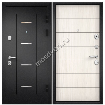 Черная входная дверь в квартиру CHD-17 - купить от производителя Мосдвери Черная входная дверь в квартиру CHD-17