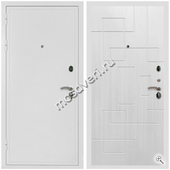 Дверь входная из белого МДФ - купить от производителя Мосдвери Дверь входная из белого МДФ