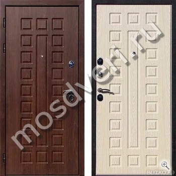 Металлическая дверь из филенчатого МДФ - купить от производителя Мосдвери Металлическая дверь из филенчатого МДФ