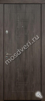 Входная дверь со скрытыми петлями с отделкой под дерево - купить от производителя Мосдвери Входная дверь со скрытыми петлями с отделкой под дерево