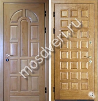 Дверь в квартиру с отделкой МДФ цвет светлый дуб - купить от производителя Мосдвери Дверь в квартиру с отделкой МДФ цвет светлый дуб